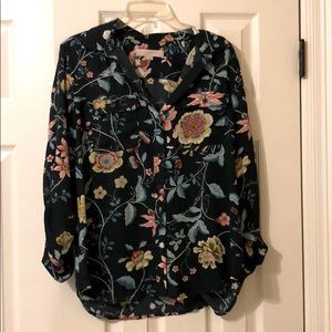 Loft garden floral shirt